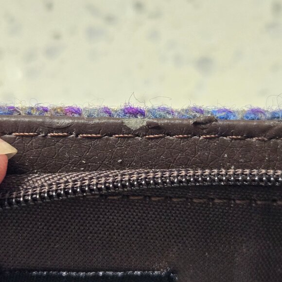 Pre-loved Small Harris Tweed Wallet - Picture 14 of 15